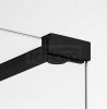 NEW TRENDY - Kabina ścianka walk-in NEW MODUS BLACK 90cm EXK-0065